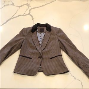 Limited Tweed Blazer with Elbow Patch